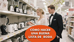 Una lista de boda es una lista de deseos de los novios que facilita hacer un regalo a los invitados a la boda