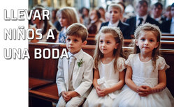 ¿Hay que hacer algún tipo de indicación en las invitaciones de boda en lo que respecta a los niños?