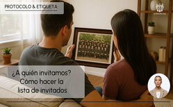 Los novios son los que deben tener la última palabra en cuanto a los invitados a su boda