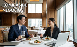 Icono Comidas de negocios. La mesa es n buen punto de encuentro para seguir hablando y negociando La comida es una buena forma de conquistar no solo el estómago de una persona sino también de generar buenas relaciones