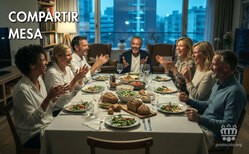 Compartir una mesa no solo significa compartir una comida