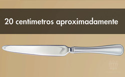 Los cuchillos pueden tener diferentes tamaños según su uso