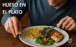 Hay que sacar los huesos y espina con todo el cuidado y discreción posible