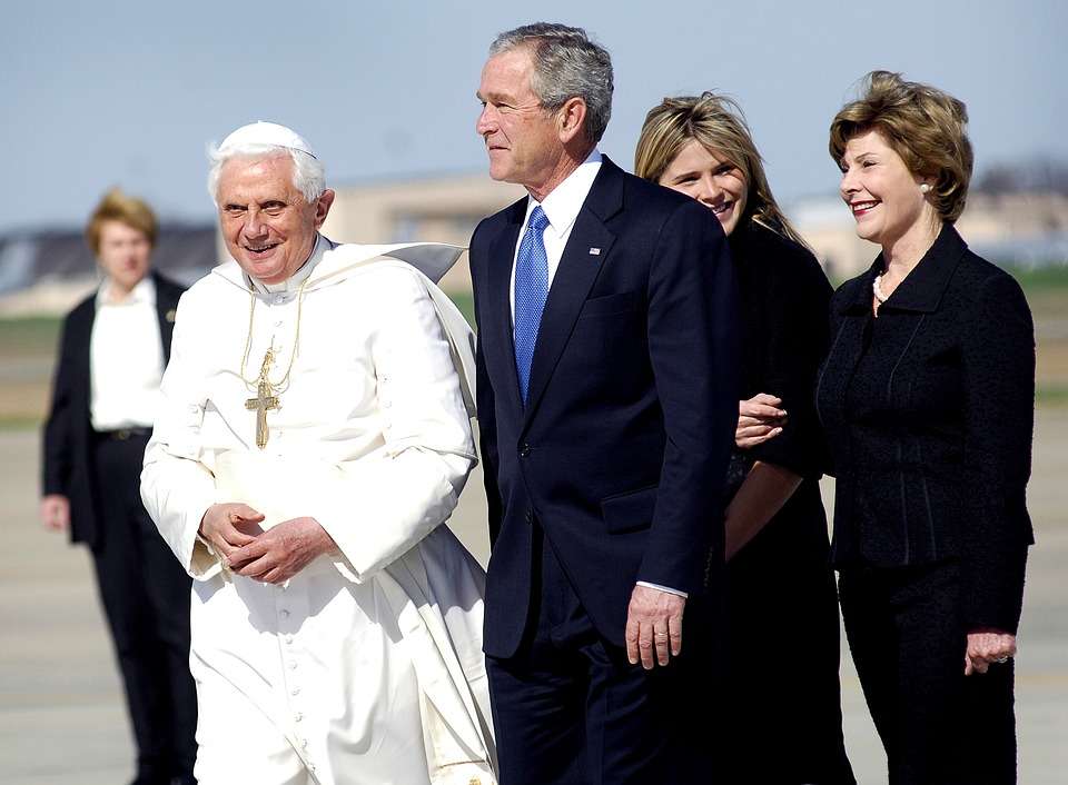 George Bush y Benedicto XVI