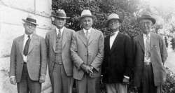 Supervisores del Condado de Orange, 1926.