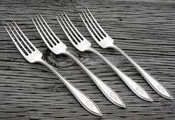 Tenedores de plata modelo Vintage.