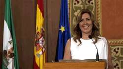 Susana Díaz, Presidenta de la Junta de Andalucía.