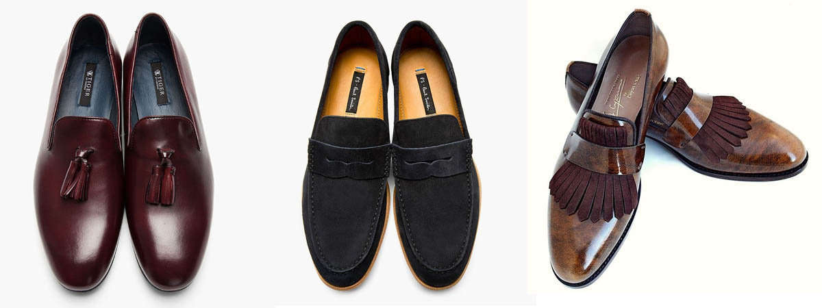 Modelos de zapatos loafer, tipo mocasines