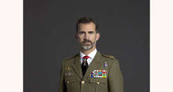 Felipe VI. Uniforme Capitán General del Ejército de Tierra