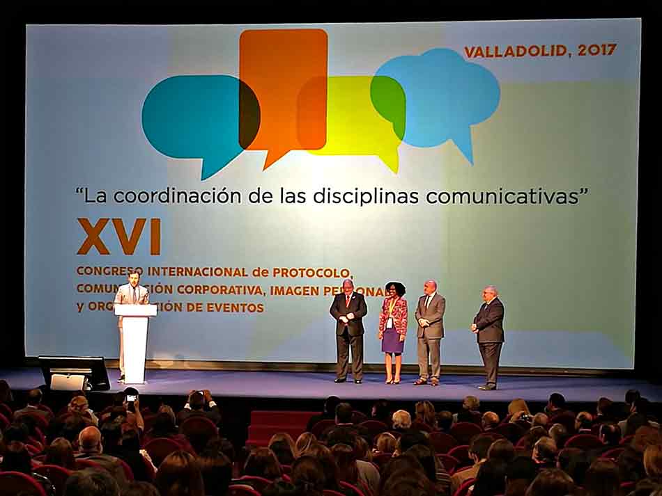 Jornada inauguración XVI Congreso Internacional de Protocolo , Valladolid