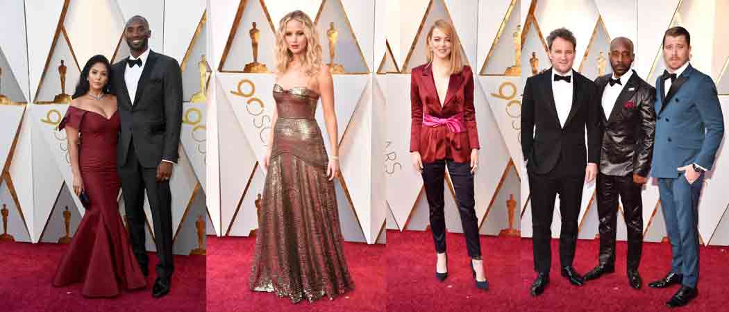 Etiqueta en la gala de los Oscars. Invitados alfombra roja