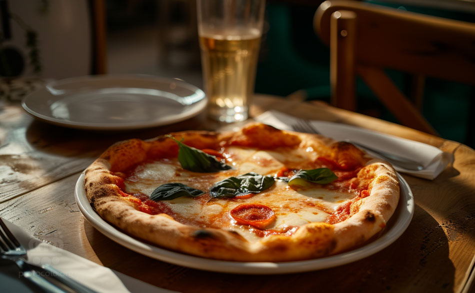 Comer una buena pizza sabe mucho mejor si lo hacemos con buenos modales