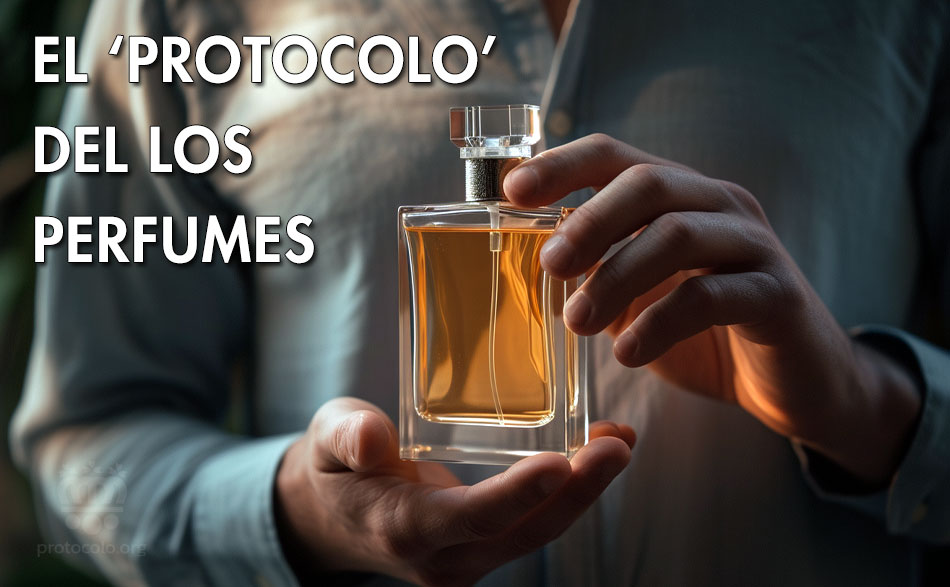 Un perfume hay saberlo utilizar de forma prudente y ponérselo en los sitios adecuados