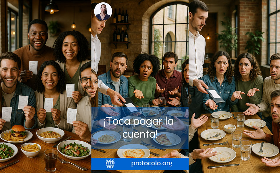 Desde que uno invite a todos, hasta que cada uno pague lo suyo. Hay varias opciones