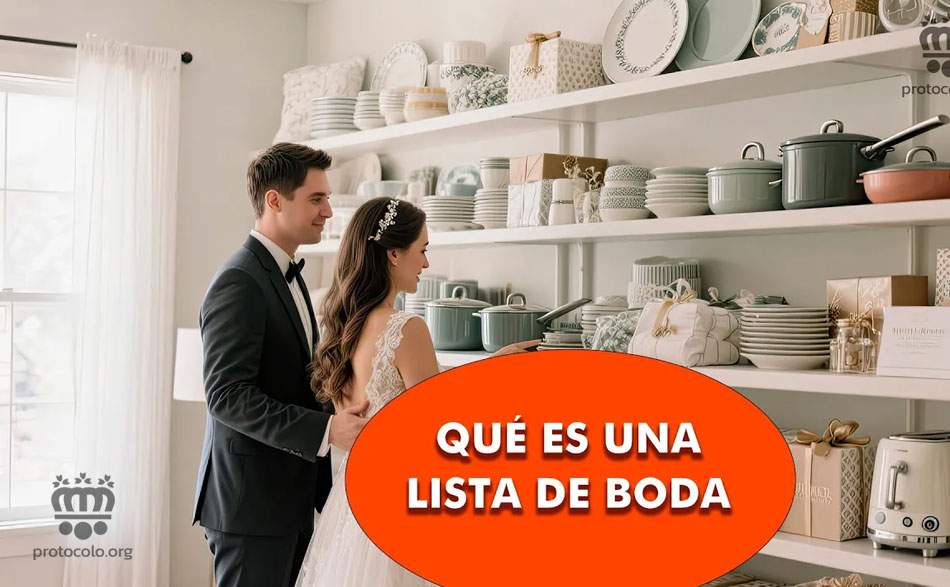 Una lista de boda también la hacen los novios que prefieren dinero para el viaje de novios o para cubrir otros gastos.