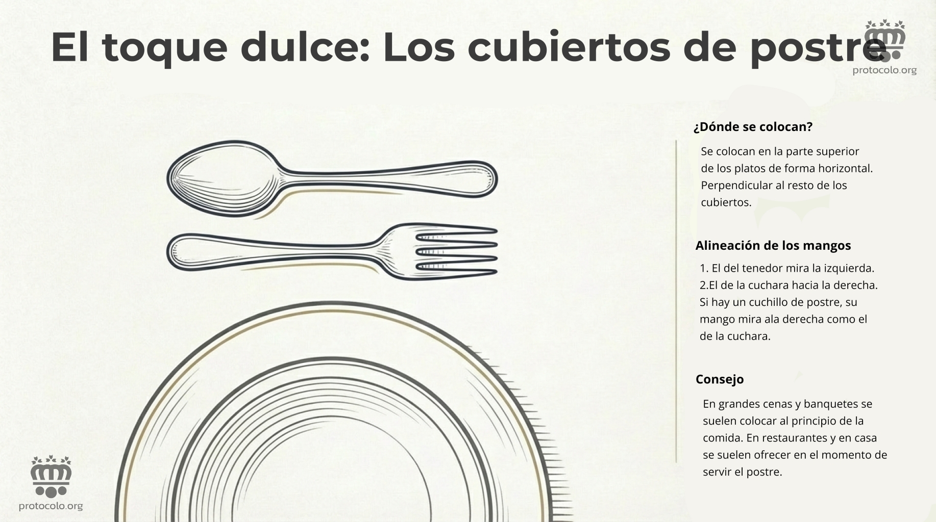 Son los hermanos menores de los cubiertos principales de la mesa, pero igual de útiles