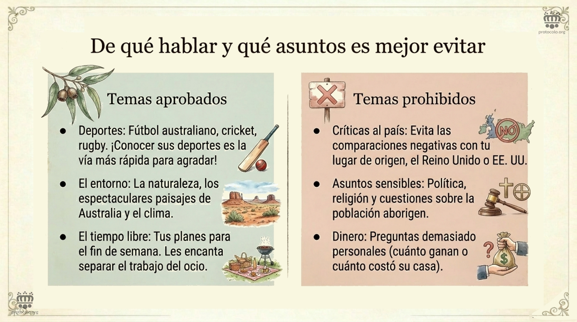 Hay temas que les encantan y temas que es mejor no tocar