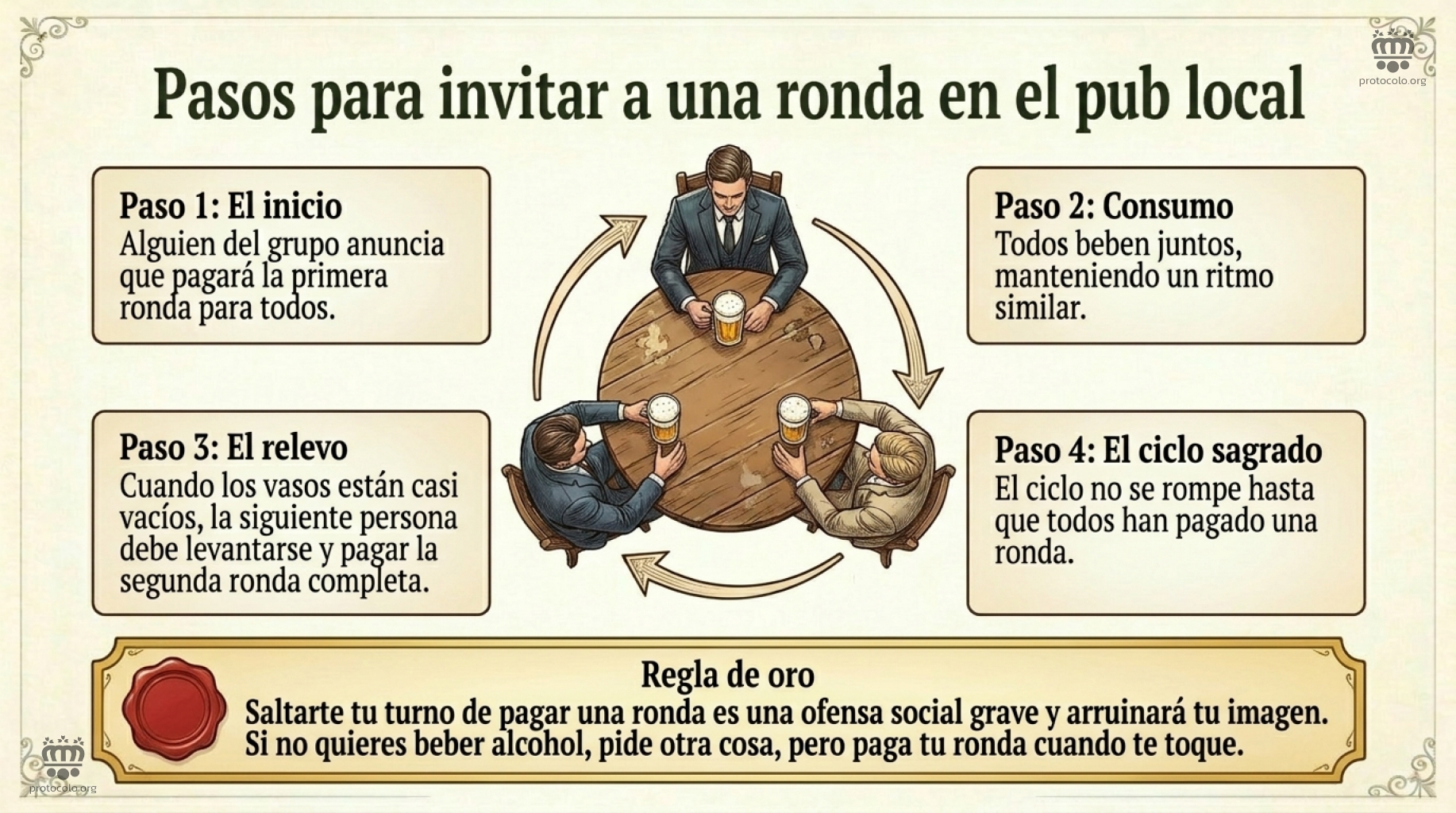 Esperar a que nos toque el turno para pagar, pero no saltárselo porque es de mala educación