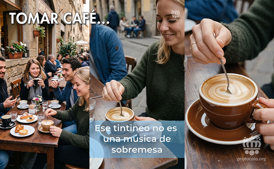 Tomar café: el uso de la cucharilla y mojar alimentos en el café. Hay ciertas reglas de etiqueta que nos solemos saltar sin apenas darnos cuenta