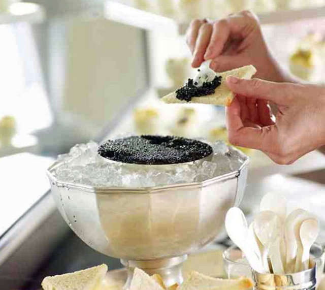 Cómo comer caviar