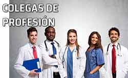 Médicos: colegas de profesión
