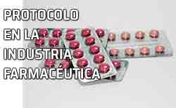 Blister pastillas. Protocolo industria farmacéutica