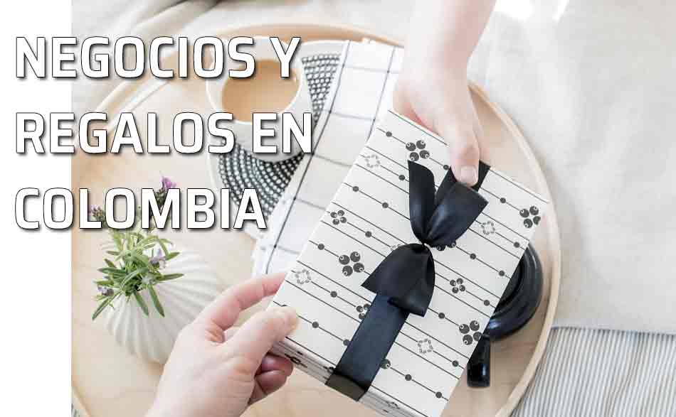 Entrega un regalo. Regalos en Colombia