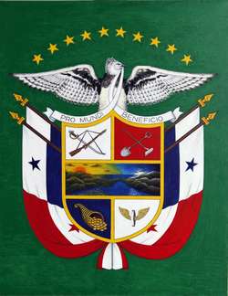 Escudo oficial de la República de Panamá