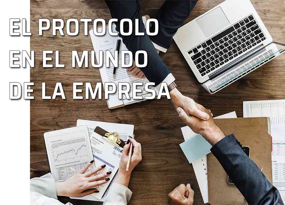 El Protocolo En La Empresa Comunicación Saludos