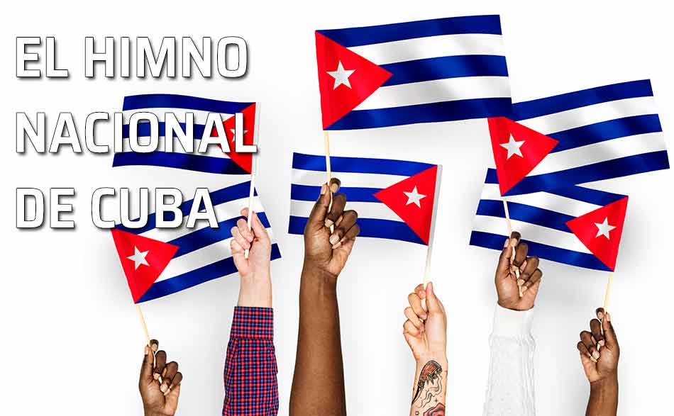 Banderas de Cuba en alto
