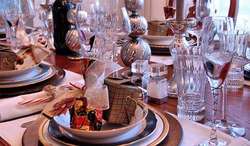 La mesa de Navidad.
