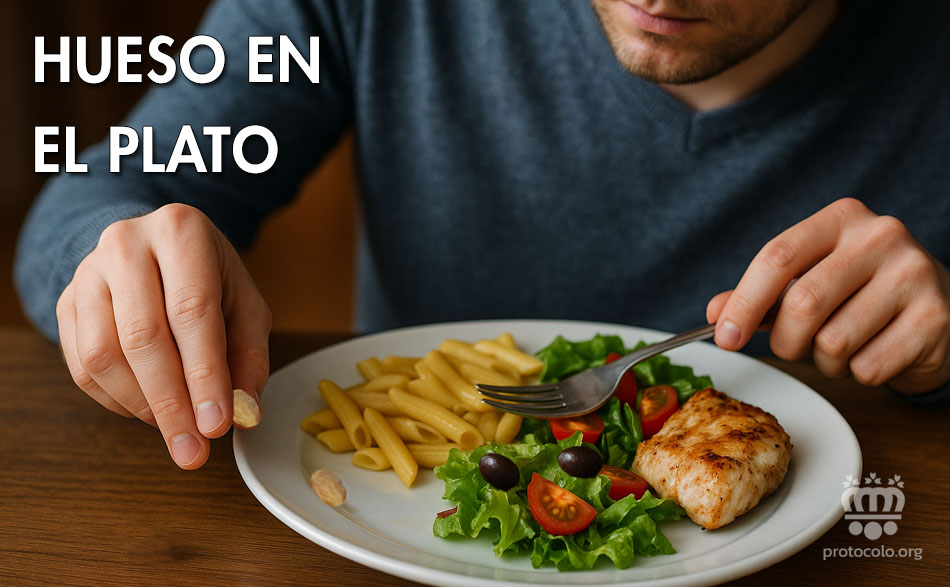Hay que sacar los huesos y espina con todo el cuidado y discreción posible