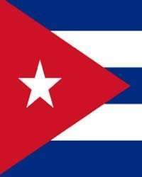 La bandera de la estrella solitaria. La bandera de Cuba.