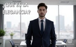 La elegancia de una persona está en su manera de comportarse y de tratar con los demás