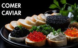 El caviar es un producto muy exclusivo que se debe tomar de forma adecuada para apreciar su saber