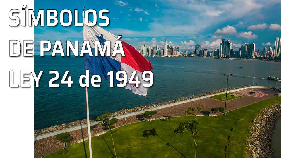 Ley 34 de 1949. Símbolos de Panamá. Bandera de Panamá