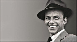 Historia del sombrero - Frank Sinatra con sombrero