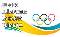 Aros de los Juegos Olímpicos. Principios fundamentales de la Carta Olímpica