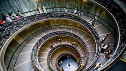 Escaleras del Vaticano.