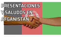Dar la mano, bandera de Afganistán