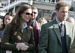 Príncipe Guillermo y Kate Middleton.
